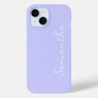 Pastel Periwinkle Personalised