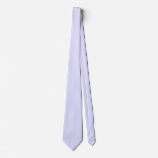 Pastel Periwinkle Purple Tie (Front)