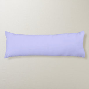 Pastel Periwinkle Solid Colour Classic Elegant Body Cushion