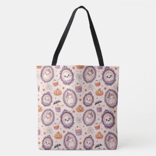 Pastel Phantoms & Portrait Charms Tote Bag