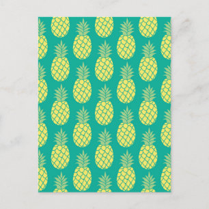 Pastel Pineapples 2 Postcard
