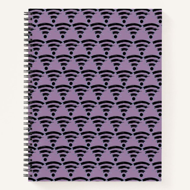 "Pastel Ping Panic" Notebook (Front)