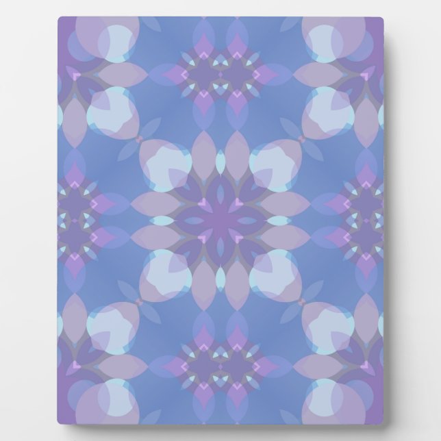 Pastel Pink and Blue #1 Plaque (Front)