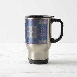 Pastel Pink and Blue #3 Travel Mug
