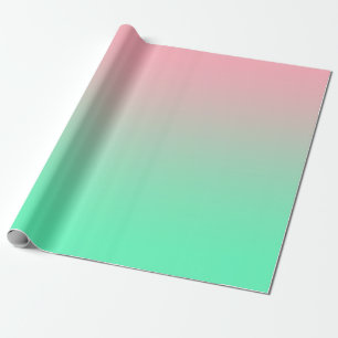 Pastel pink and pale green should always be seen  wrapping paper
