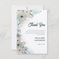 Pastel Pink Blue Floral Wedding Paper Quilling