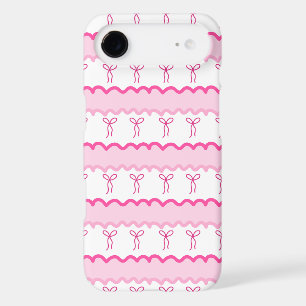 Pastel Pink Bow Seamless Pattern – Cute Aesthetic