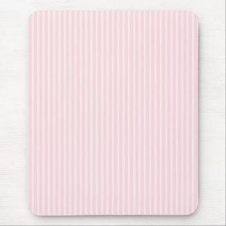 Pastel Pink Candy Stripes. Mouse Pad