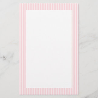 Pastel Pink Candy Stripes. Stationery