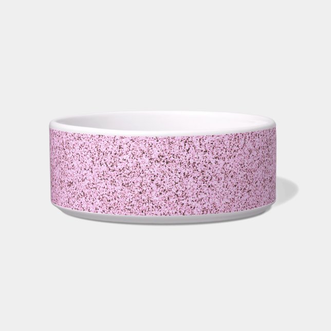 Pastel Pink Concrete Texture Bowl (Front)