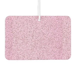 Pastel Pink Concrete Texture Car Air Freshener