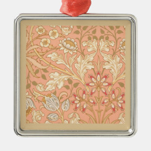 Pastel Pink Decorative Flowers Metal Tree Decoration