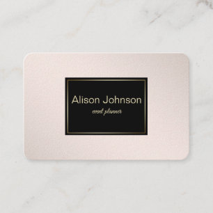 Pastel Pink Elegant Gradient texture. Business Card