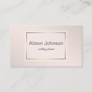 Pastel Pink Elegant Gradient texture. Business Card