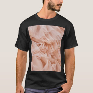 Pastel Pink Fabric: Elegant Textures. T-Shirt