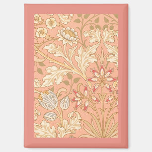 Pastel Pink Flowers Magnet