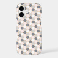 Pastel Pink Geometric Hexagon iPhone 7 PLUS + Case