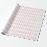 Pastel Pink Harlequin Pattern Wrapping Paper<br><div class="desc">This versatile pastel pink harlequin pattern wrapping paper design can be used for many occasions. It works well for birthdays,  baby showers,  weddings,  valentine's day,  and adds a feminine look to Christmas holiday gifts.</div>