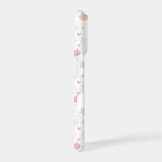 Pastel Pink Kawaii Cat Hearts Stars Phone Case