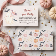 Pastel Pink Little Boo Halloween Books for Baby