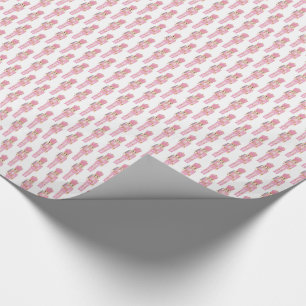 Pastel Pink Nutcracker Ballet Christmas Holidays Wrapping Paper