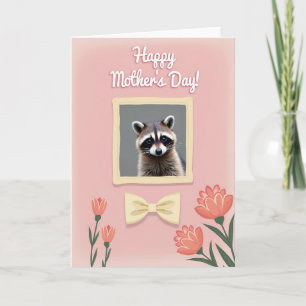 Pastel Pink Portrait Card