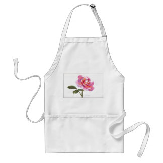 Pastel Pink Rose Standard Apron