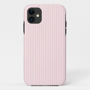 Pastel Pink Stripes. iPhone 11 Case