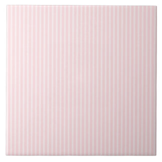 Pastel Pink Stripes. Tile