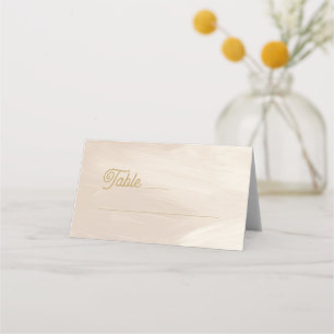Pastel Pink Wedding Place Card