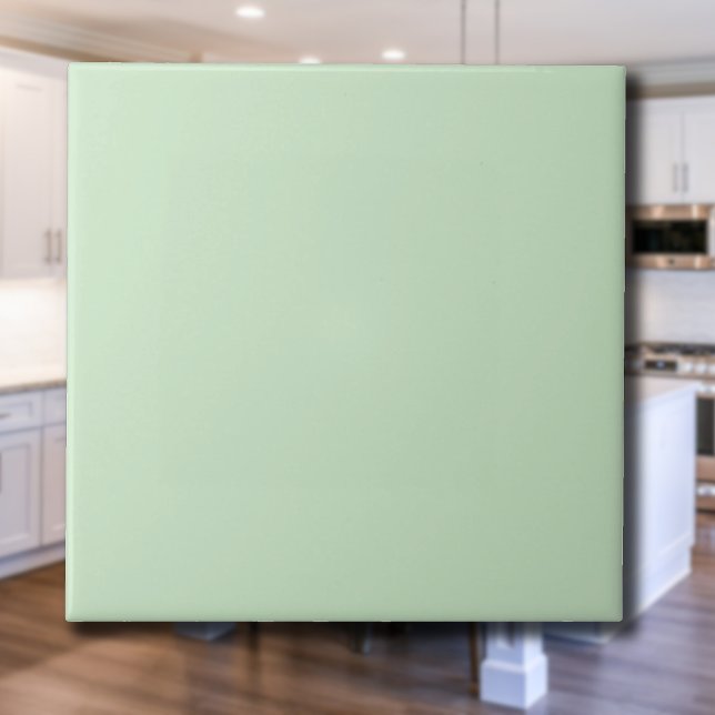 Pastel Pistachio Solid Colour | Classic | Elegant Tile (Creator Uploaded)