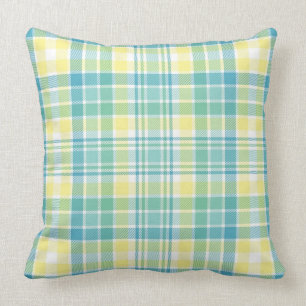 Pastel Plaid Cushion