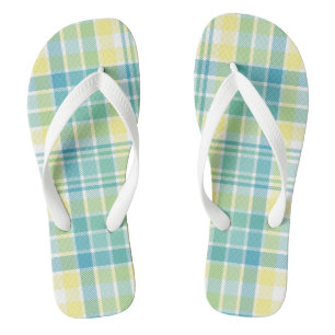 Pastel Plaid Jandals