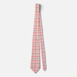 Pastel Plaid Tie