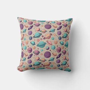 Pastel Planets Cushion