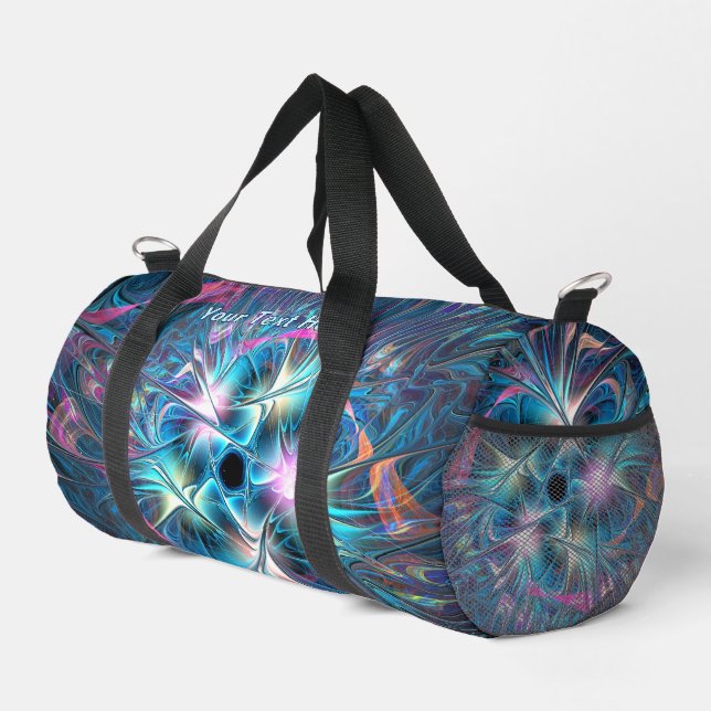 Pastel Plastic Duffle Bag (Right Corner)