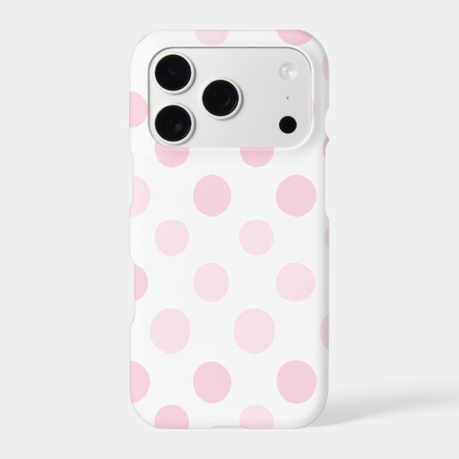 Pastel Polka Dot iPhone Case (Back)