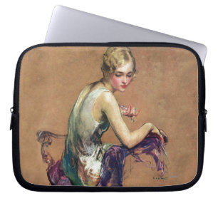 Pastel Portrait Laptop Sleeve