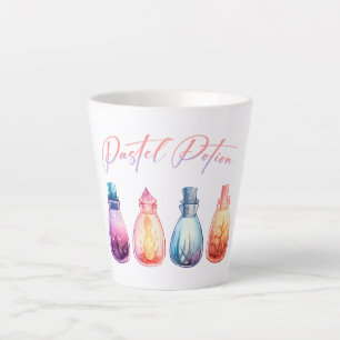 Pastel Potion – Cute and Elegant Witch Potion Latte Mug