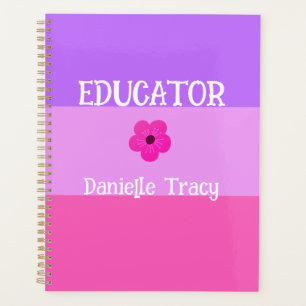 Pastel Pretty Spring Colours Teacher Planner