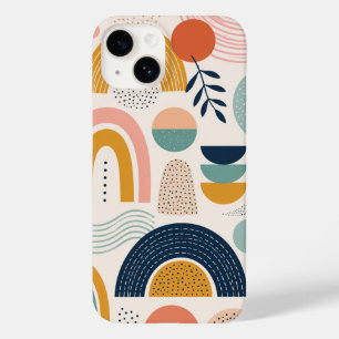 Pastel Prism Arc Abstract Surface Pattern Case-Mate iPhone 14 Case