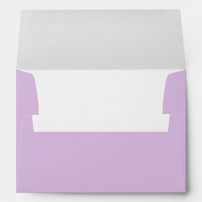 Pastel Purple A7 Envelope (Back (Bottom))