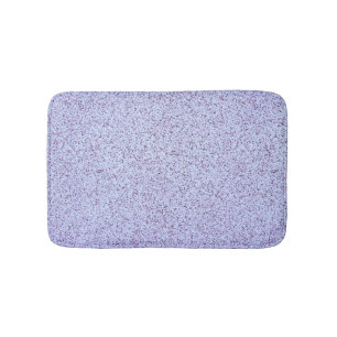 Pastel Purple Concrete Texture Bath Mat