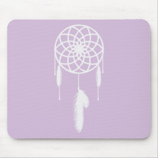 Pastel Purple Dream Catcher Mouse Pad