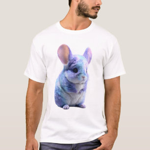 Pastel Purple Fluffy Fantasy Chinchilla Men T-Shirt