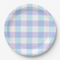 Pastel Purple Gingham