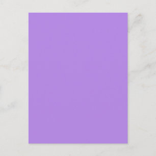 PASTEL PURPLE LIGHT (solid colour) ~ Postcard