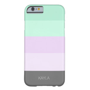Pastel Purple/Mints iPhone case