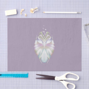 Pastel Purple Oracle Owl Tissue Paper