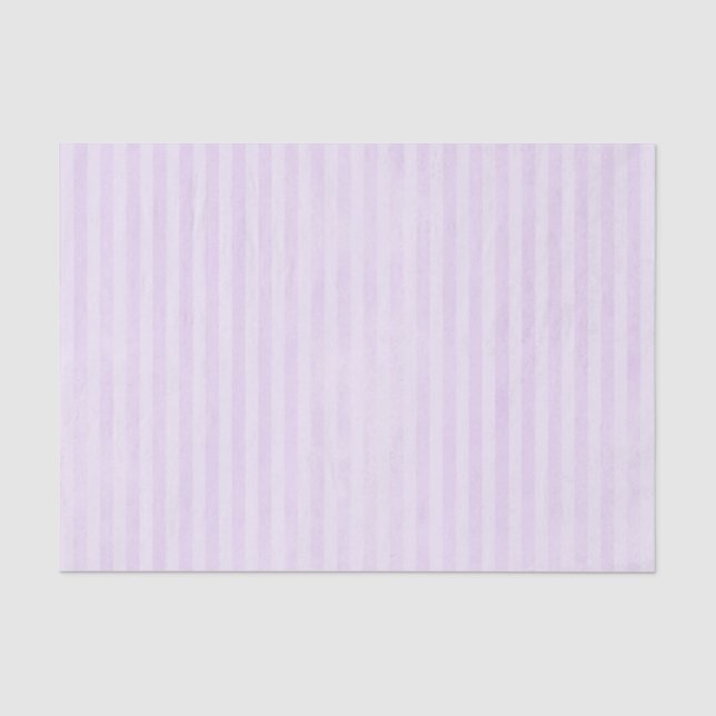PASTEL PURPLE STRIPES TISSUE PAPER (Front)